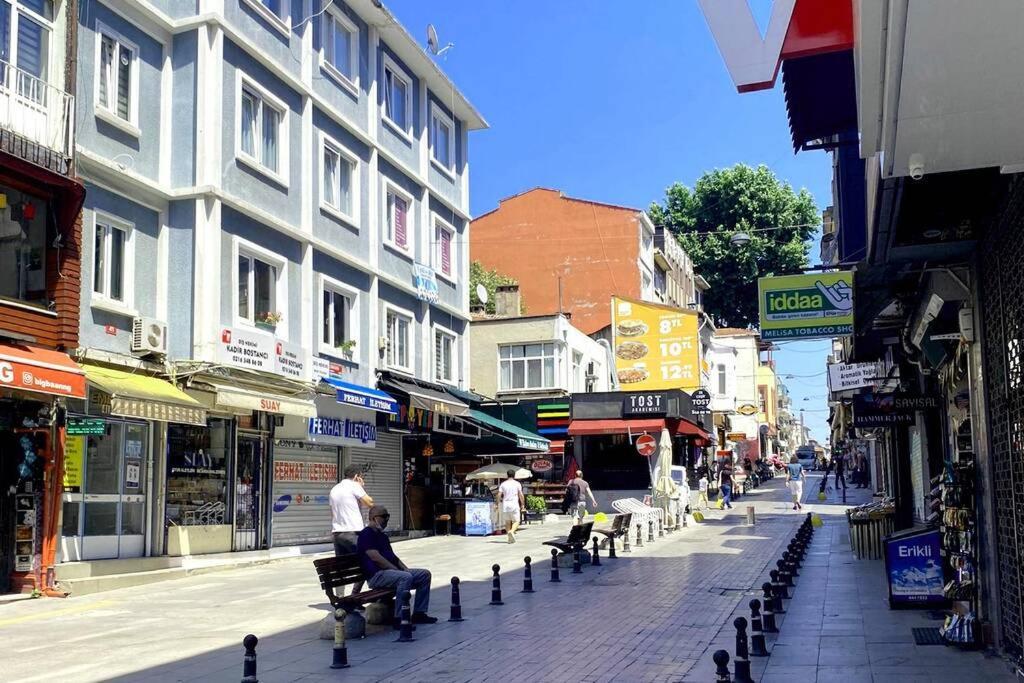 איסטמבול Khalkedon Flat 2 - Kadikoy'Deki Konaklama Adresiniz מראה חיצוני תמונה