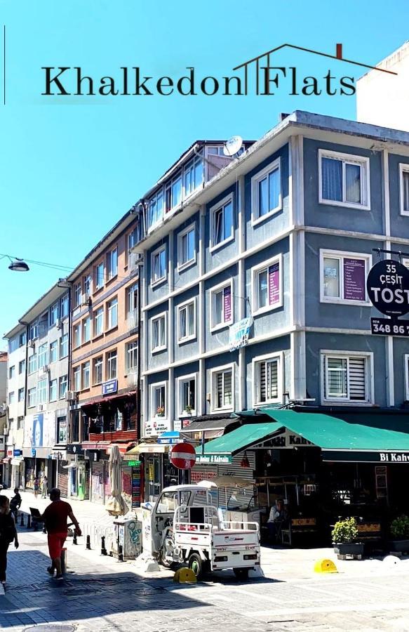 איסטמבול Khalkedon Flat 2 - Kadikoy'Deki Konaklama Adresiniz מראה חיצוני תמונה